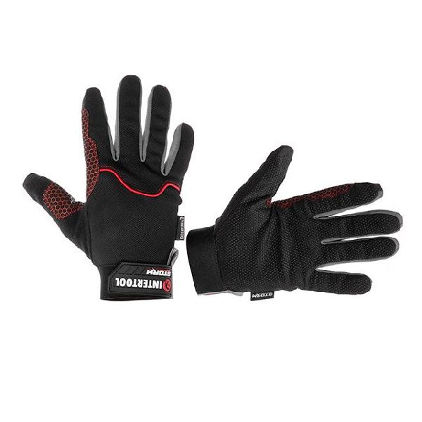 Перчатки соспандекса, дышащий материал, антискользящим покрытием ладони, усиление на большом и указательном пальцах 10 (XL)STORM