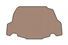 Гумовий килимок в багажник Carsuit (2009-2014, GT, Кабріолет, бежевий) Ford Mustang 2005-2014 рр.