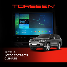 Штатна магнітола Torssen 2K Toyota LC200 2007-2015 climate F106128 4G Carplay DSP