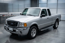 Бокові пороги BlackLine (2 шт., Алюміній) Ford Ranger 2002-2006 рр.