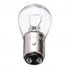 Лампа S25 (двоконтактна) 12V 21W/5W (стоп, габарит) VV