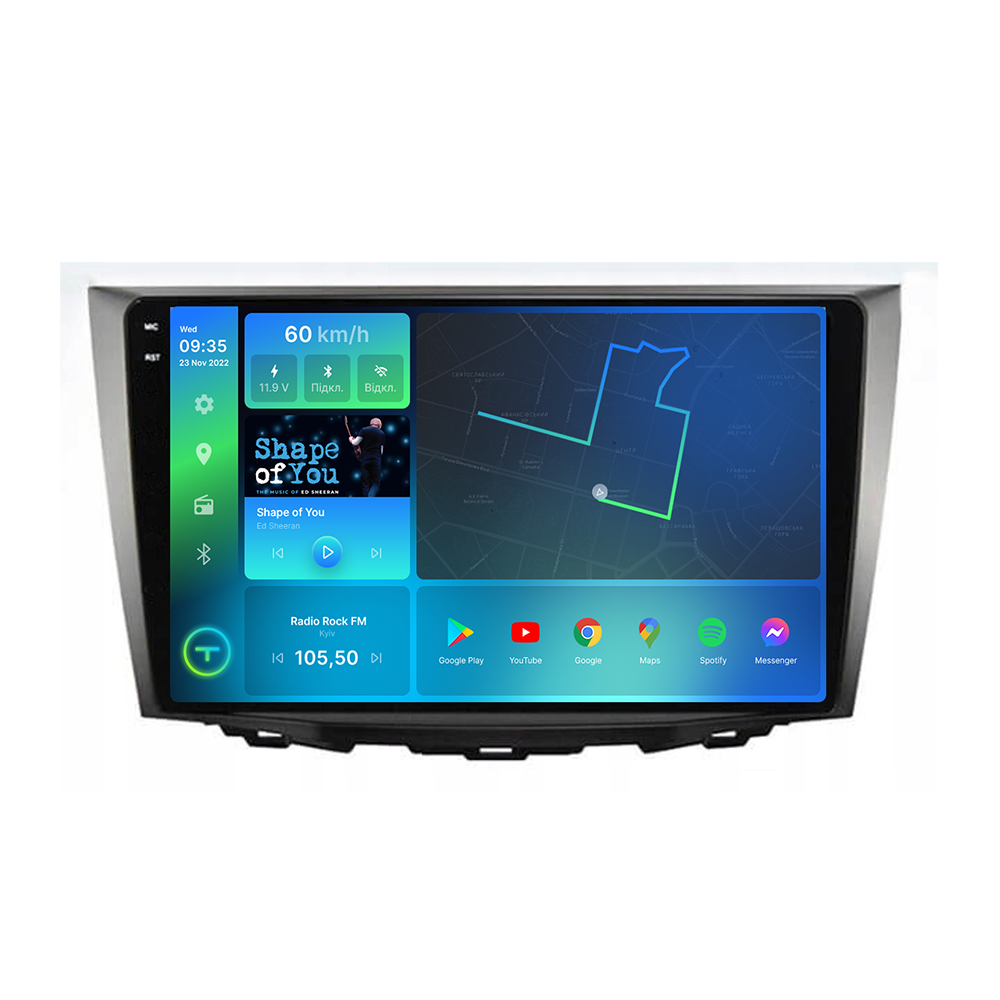 Штатна магнітола Torssen 2K Suzuki Kizashi 2009+ F98256 4G Carplay DSP