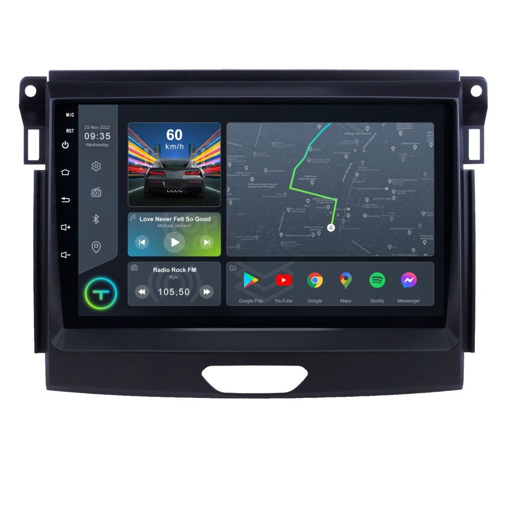 Штатная магнитола Torssen Ford Ranger 15-19 F96128 4G Carplay DSP
