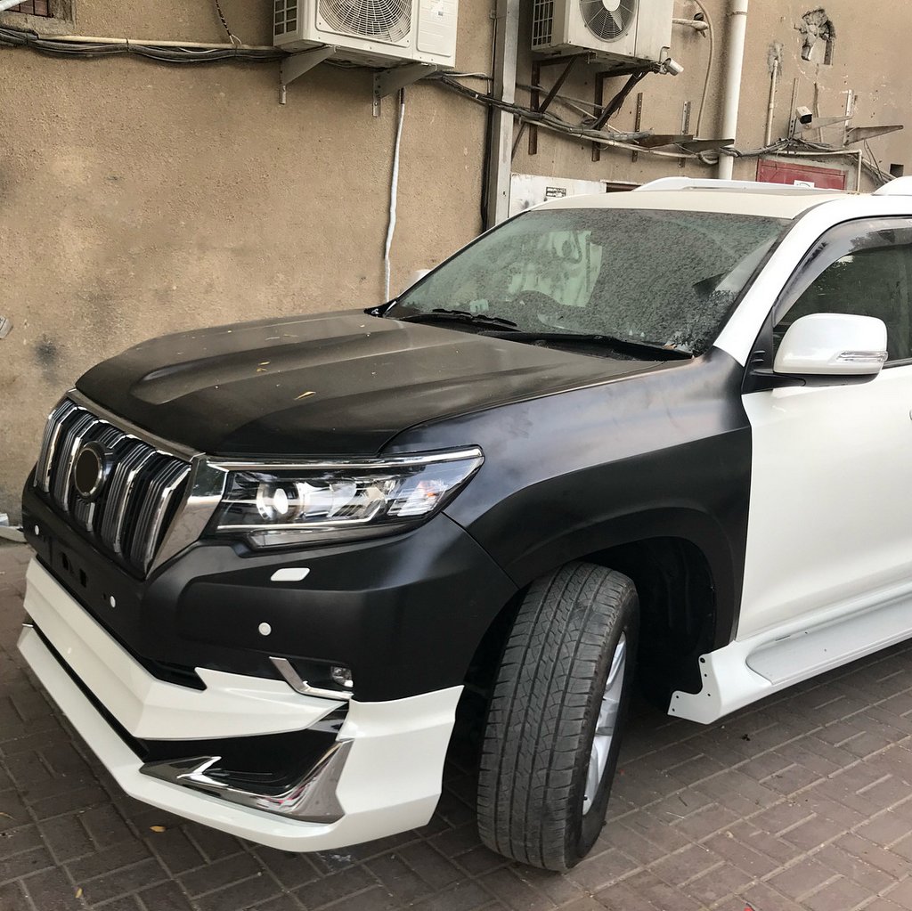 Комплект рестайлінгу з 2009-2016 на 2017- (з Full Led оптикою) для Toyota Land Cruiser Prado 150 рр