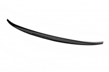 Спойлер LIP (Sunplex, чорний) (118,5см *5,5см) Citroen C-Elysee 2013-2022 рр.