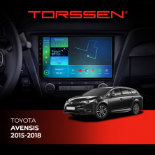 Штатная магнитола Torssen Toyota Avensis 2015-2018 FL9 4+64Gb 4G Carplay DSP