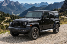 Бокові пороги Line (2 шт., Алюміній) Jeep Wrangler 2018- рр.