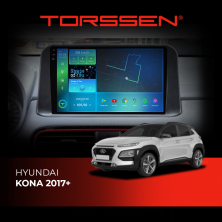 Штатна магнітола Torssen 2K Hyundai Kona 17+ F10232 4G Carplay DSP