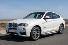 Бокові пороги Sunrise (2 шт., Алюміній) BMW X4 F26 2014-2018 рр.