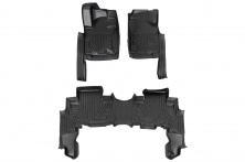 Гумові килимки Niken Luxury 3D (3 шт) Lexus GX460 2009-2023 рр.