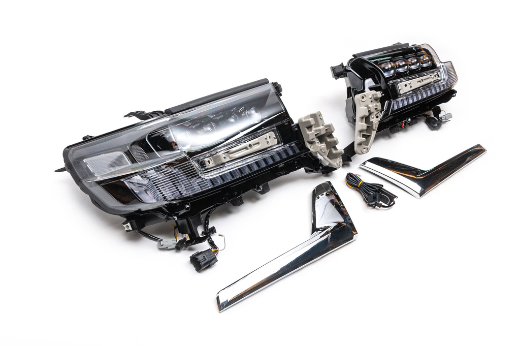Передні фари 2016-2025 (Bugatti) для Toyota Land Cruiser 200