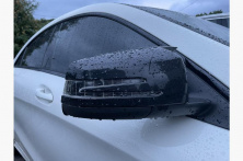 Накладки на дзеркала AMG-Look (2 шт) Mercedes GLK сlass X204 2008-2015 рр.
