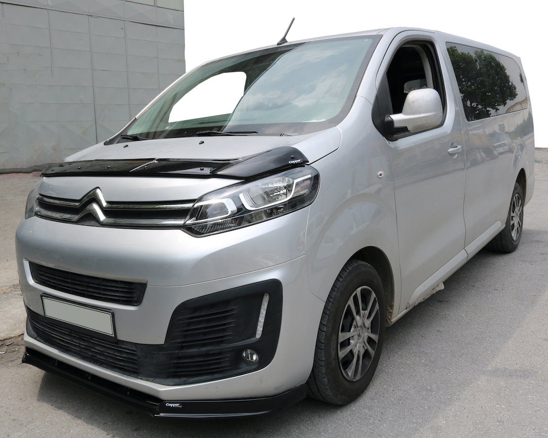 Дефлектор капота EuroCap для Peugeot Traveller 2017- рр