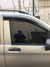 Вітровики (2 шт., Sunplex Sport) Mercedes Vito/V-class W447 2014- рр.