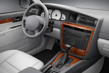 Накладки на панель (1999-2003) карбон Opel Omega B 1994-2003 рр.