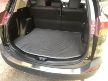 Килимок багажника з докаткою (EVA, чорний) Toyota Rav 4 2013-2018 рр.