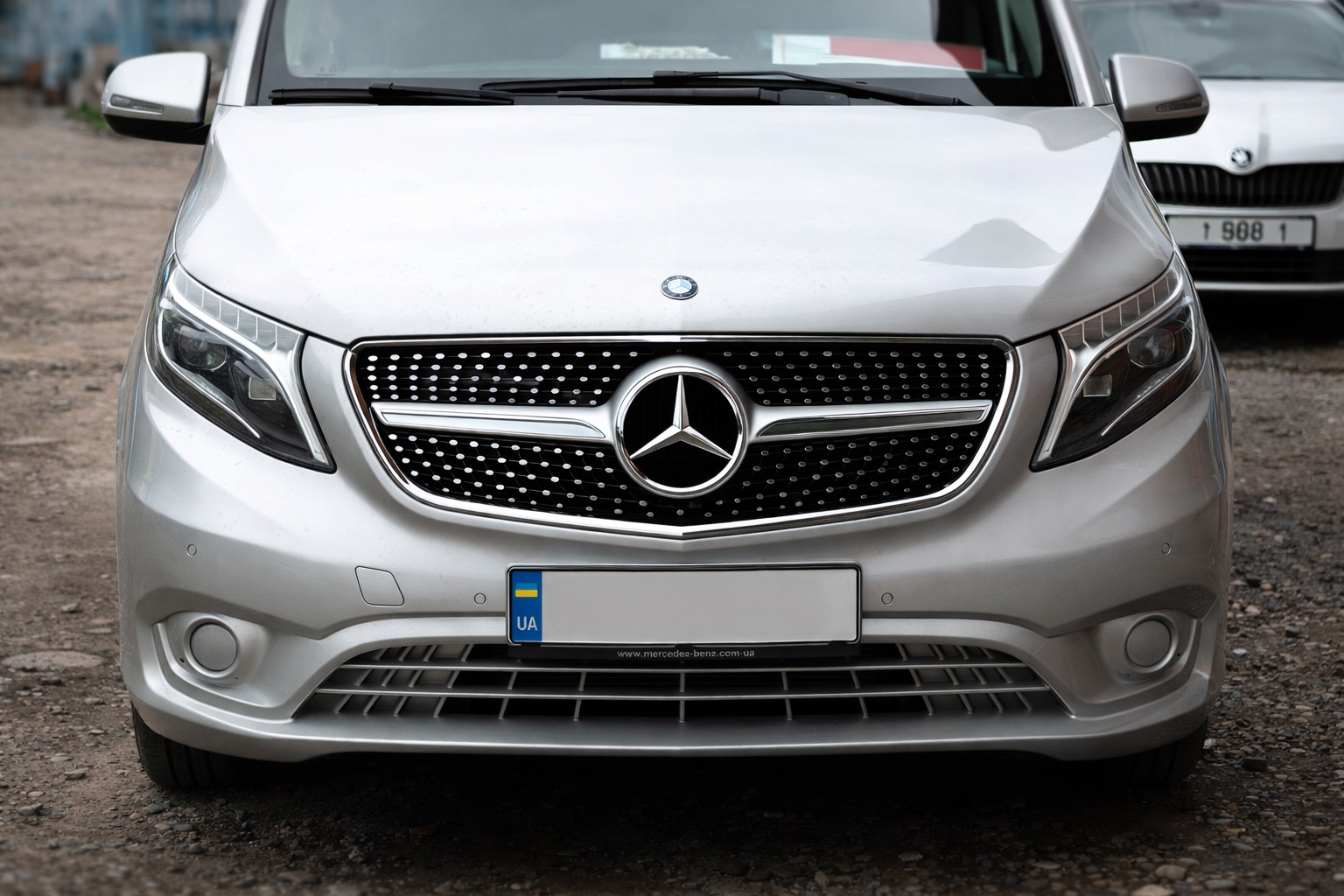 Передня решітка Diamond (2014-2023 для Vito W447) для Mercedes Vito/V-class W447 2014- рр