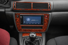 Накладки на панель 2004-2005 Чорний рояль Volkswagen Passat B5 1997-2005 рр.