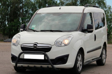 Кенгурятник WT003 Black (нерж) Opel Combo 2012-2018 рр.