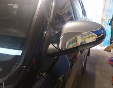 Накладки на дзеркала Libao (2 шт., пласт) Geely Emgrand X7 2011- рр.