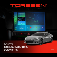 Штатна магнітола Torssen Toyota GT86,Subaru BRZ,Scion FR-S NF9 Carplay