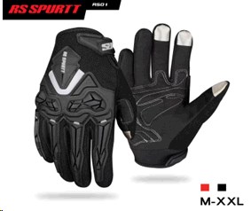 Перчатки RS SPURTT (mod:03, size:XL, черные)