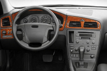Накладки на панель (основні, 2005-2009) карбон Volvo S60 2000-2009 рр.
