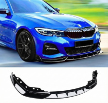 Накладка на передній бампер Lip CS-Style (для M-Sport 2018-2022, ABS) BMW 3 серія G20/G21 2018- рр.