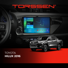 Штатна магнітола Torssen Toyota Hilux 16 F10232 4G Carplay DSP
