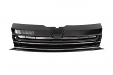 Передня решітка Чорний глянець (без емблеми) Volkswagen T5 2010-2015 рр.