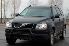 Передня дуга WT002 Black (нерж.) Volvo XC90 2002-2014 рр.