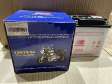 АКБ 12V 10А заливной (134x89x166, белый, mod:12N10-3А) (+электролит) OUTDO