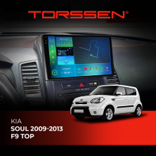 Штатная магнитола Torssen Kia Soul 2009-2013 TOP F98256 4G Carplay DSP