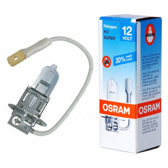 Лампа головного світла Osram H3 55W 64151SUP Super -202430%