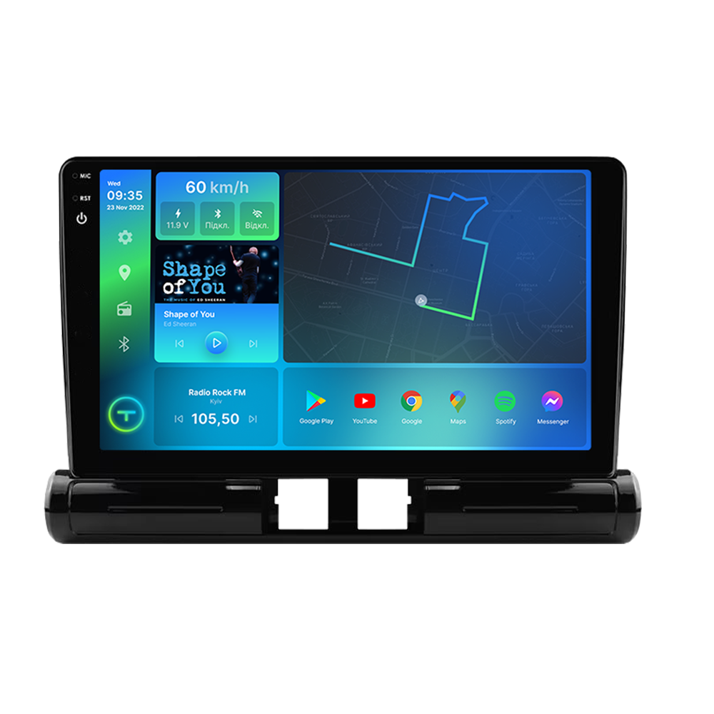 Штатна магнітола Torssen 2K Citroen Aircross C3/C4 low F9432 4G Carplay DSP