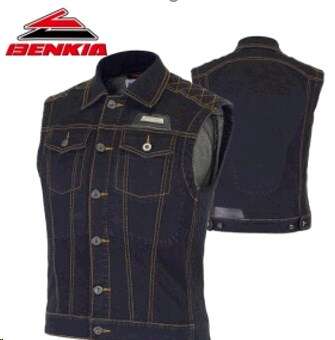 Безрукавка (джинсовая с защитой) (size:XL) VV