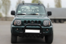 Кенгурятник F2-01 Black (нерж) Suzuki Jimny 1998-2018 рр.