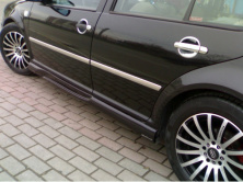 Бічні спідниці Спорт (під фарбування) для Volkswagen Bora 1998-2004 рр