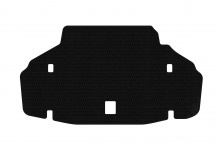 Гумовий килимок в багажник Carsuit (2007-2010, SD, Довга база, чорний) Lexus LS 2007-2017 рр.