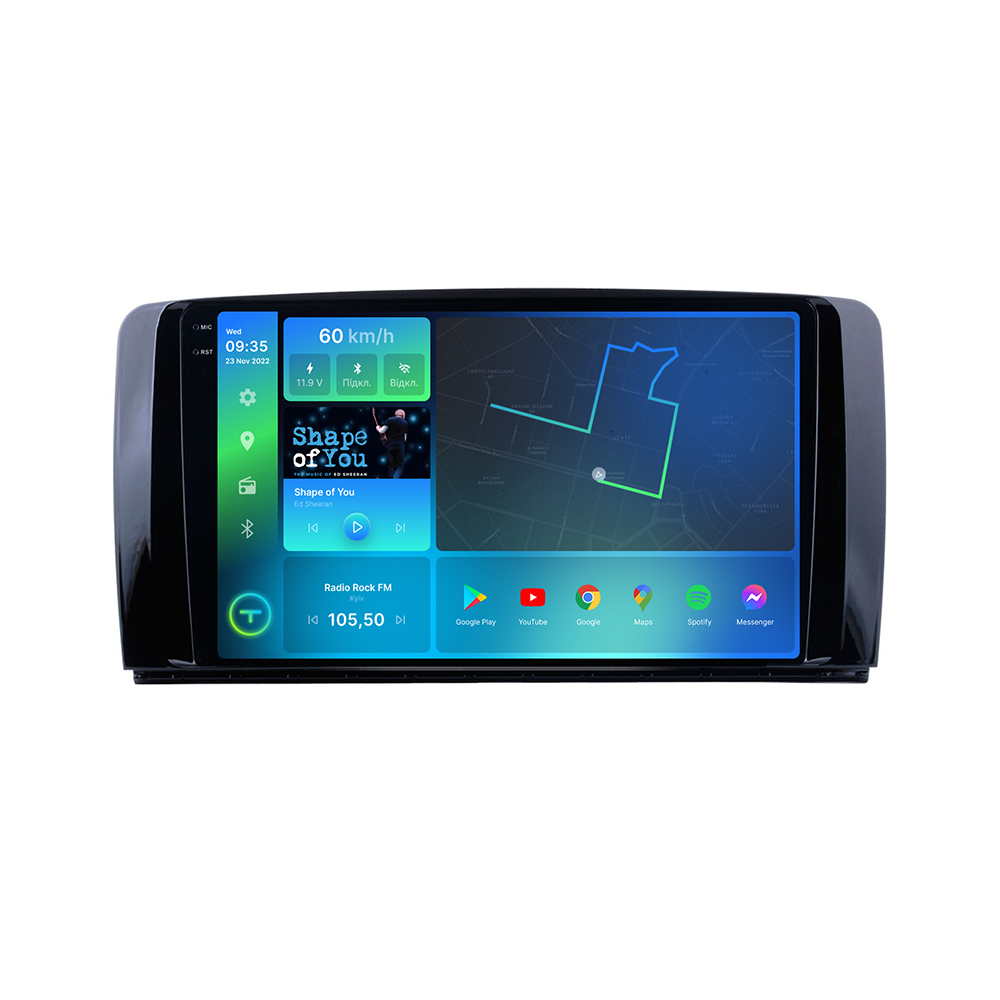 Штатна магнітола Torssen 2K Mercedes R-class 05-13 F98256 4G Carplay DSP