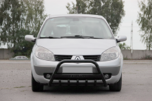 Кенгурятник WT004 Black (нерж.) Renault Scenic/Grand 2003-2009 рр.