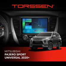 Штатна магнітола Torssen 2K Mitsubishi Pajero Sport universal 2020+ F10232 4G Carplay DSP