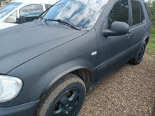 Накладки на арки (4 шт, чорні, ABS-пластик) Mercedes ML W163 1997-2005 рр.