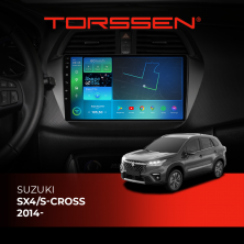 Штатна магнітола Torssen Suzuki SX4 / S-cross 14- F9332 4G Carplay