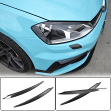 Вії на фари (Карбон) Volkswagen Golf 7/E-Golf 2012-2020 рр.