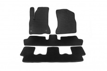 Килимки EVA (3 ряди, чорні) Citroen C-4 Picasso 2006-2013 рр.