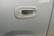 Обведення поворотника (2 шт, нерж) Volkswagen UP 2011-2023 рр.