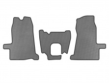 Килимки EVA (2000-2006, 1+1, МКПП, Сірий) Ford Transit 2000-2014 рр.