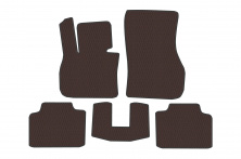 Гумові килимки Carsuit (Для X1, коричневий) BMW X1/iX1 (U11) 2022- рр.