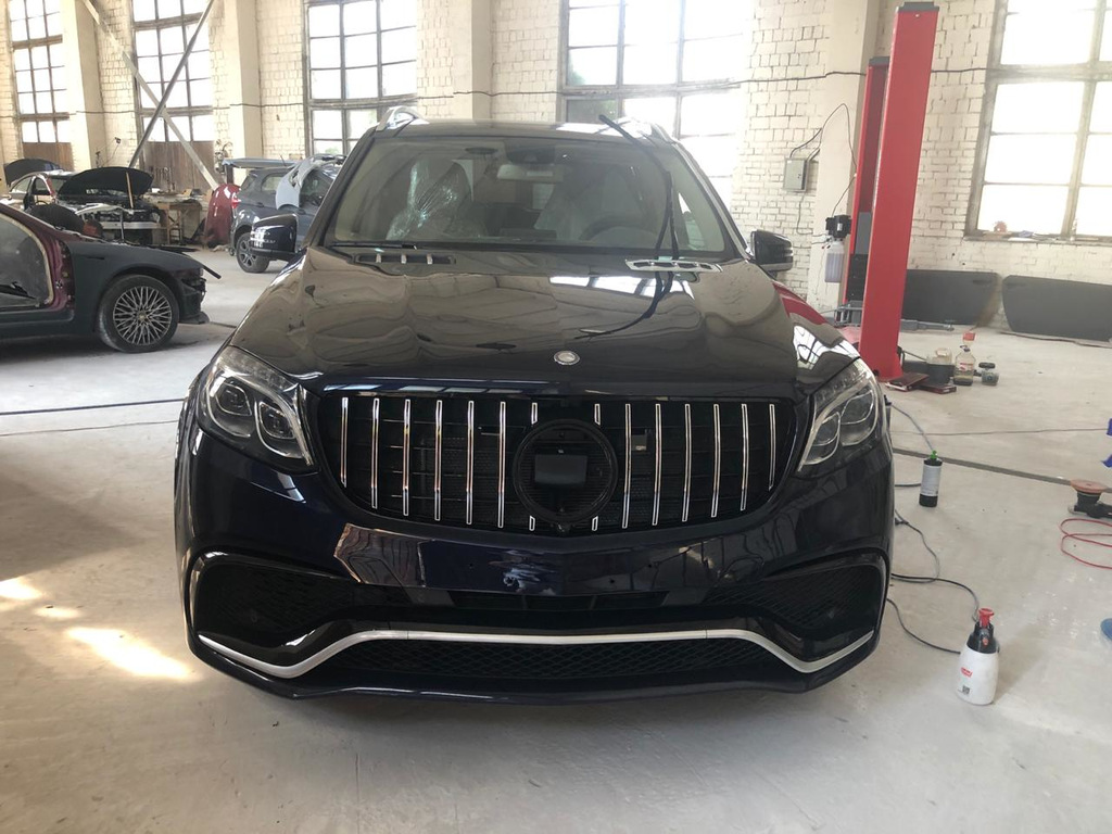 Комплект обвісів з повним бампером AMG V1 (GLS63) для Mercedes GL/GLS сlass X166 2012-2019 рр